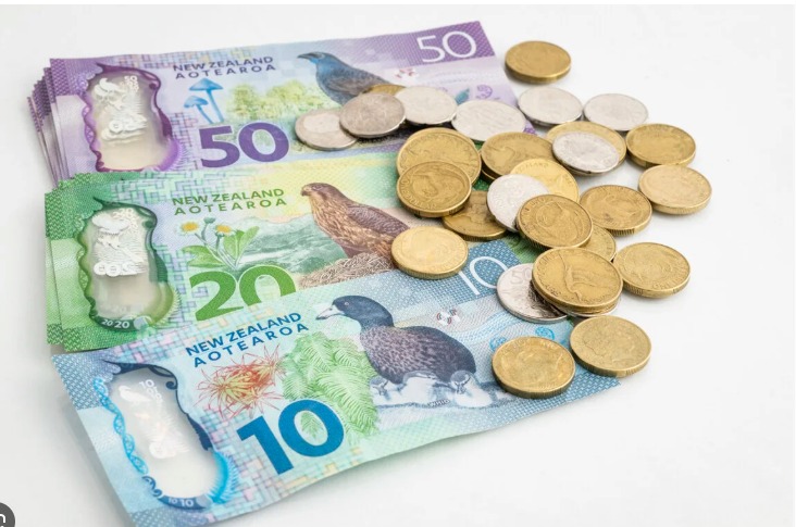 New Zealand notes and coins