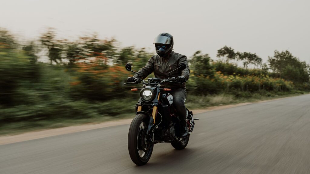 Motorcycle and finance documents representing a secured motorbike loan in New Zealand